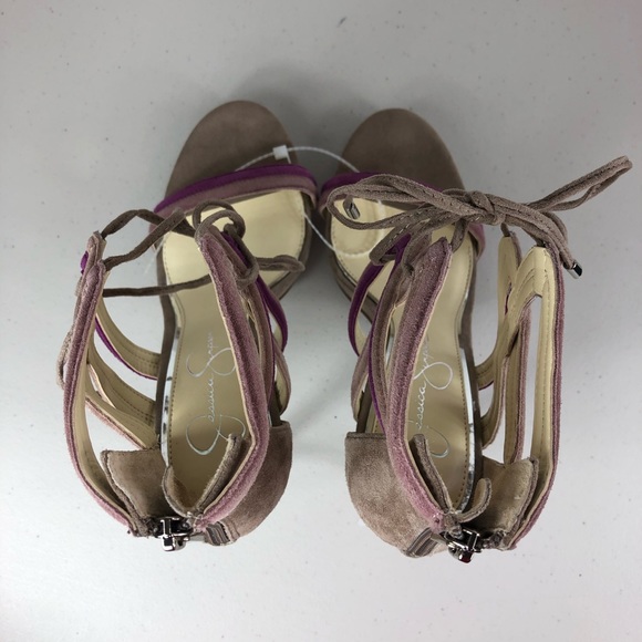 Jessica Simpson Platforms Purple Size 8.5 - Picture 2 of 8